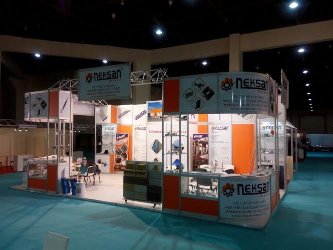 We are at the 2nd Antalya Marble and Natural Stone Products Fair