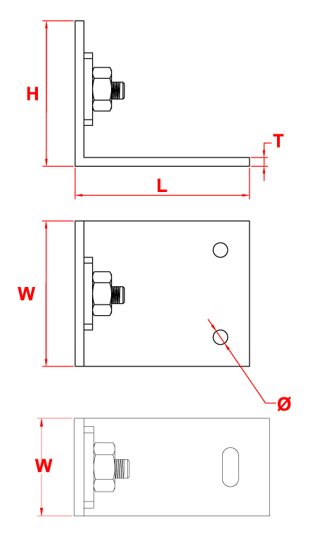 L Anchor Double Pin